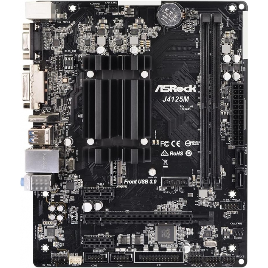 ASRock scheda madre MB J4125M CPU-ON-BOARD DDR4